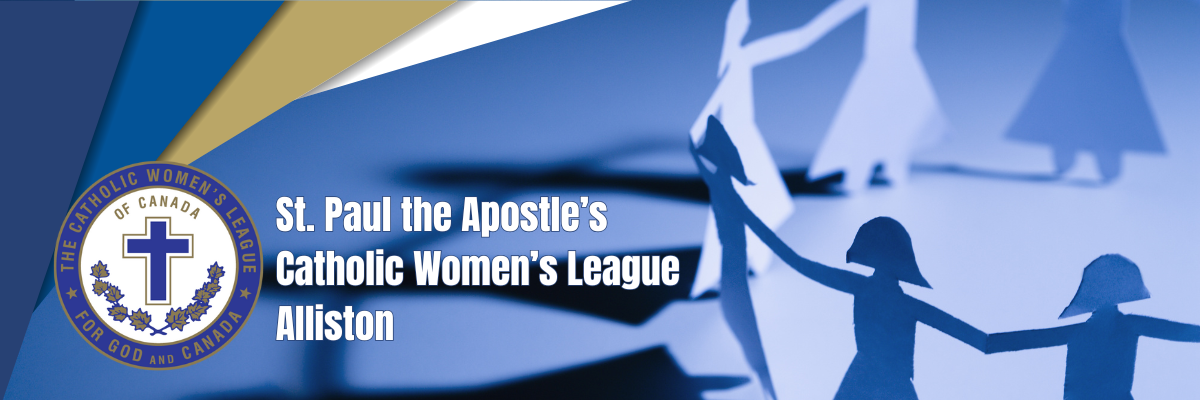 A banner that has the CWL logo and some images of women holding hands.