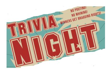 An image used to promote our trivia night