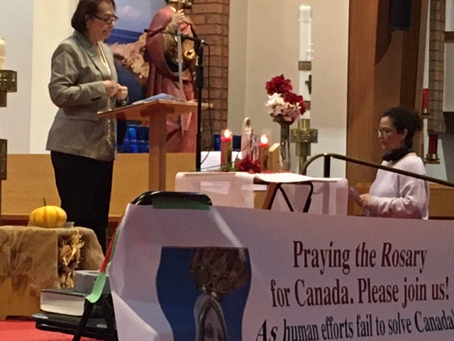 Pictures of the Oct 2021 Rosary Rally