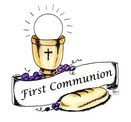 An image of the Eucharist to link to our First Communion page