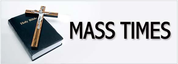 this image is used as a place holder for mass times